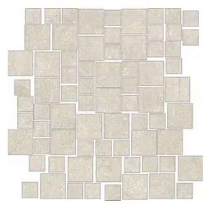 Мозаика Cerim Stone Life Blocks Shell 779345, цвет бежевый, поверхность матовая, квадрат, 335x370