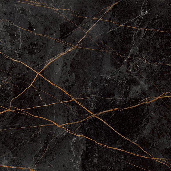 Керамогранит Идальго Сандра LLR Черно-оливковый, цвет чёрный, поверхность лаппатированная, квадрат, 600x600