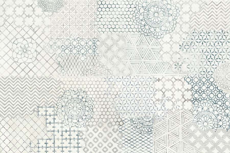 Декоративные элементы Marazzi Italy Fresco Decoro Crochet Light rett. M0TP, цвет серый, поверхность матовая, прямоугольник, 325x977