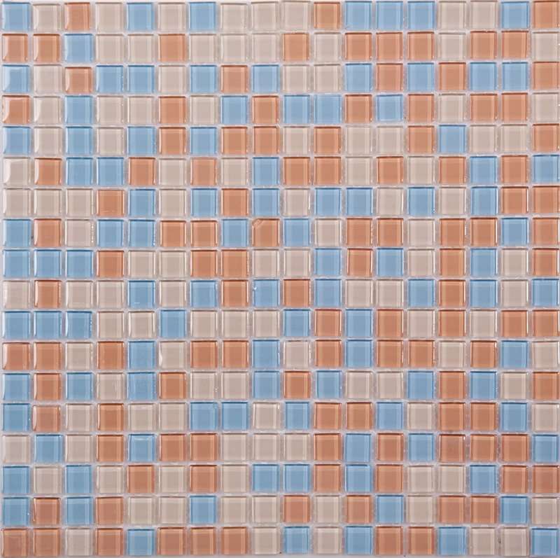 Мозаика NS Mosaic J-353, цвет разноцветный, поверхность глянцевая, квадрат, 305x305