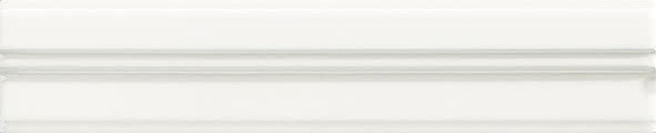 Бордюры Ascot Glamourwall Torello Calacatta GMCT10, цвет белый, поверхность глянцевая, прямоугольник, 50x250