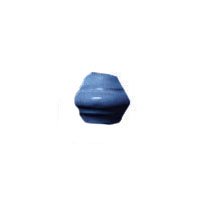 Спецэлементы Brennero Blooming Profilo Blu Angolo Esterno, цвет синий, поверхность глянцевая, квадрат, 25x25
