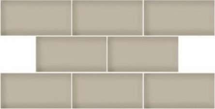 Керамическая плитка Ege Seramik Metro Sage 100X200MET05, цвет серый, поверхность глянцевая, кабанчик, 100x200