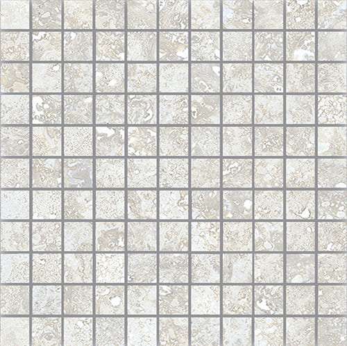 Мозаика La Fabbrica Imperial Mosaico Trevi 155332, цвет серый, поверхность матовая, квадрат, 300x300