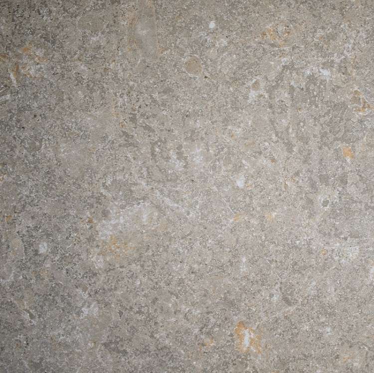 Широкоформатный керамогранит Inalco Meteora Gris Bush-Hammered 6mm, цвет серый, поверхность матовая, квадрат, 1500x1500