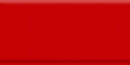 Бордюры Ce.Si Matt Vermiglio Cove Base, цвет красный, поверхность матовая, прямоугольник, 100x200