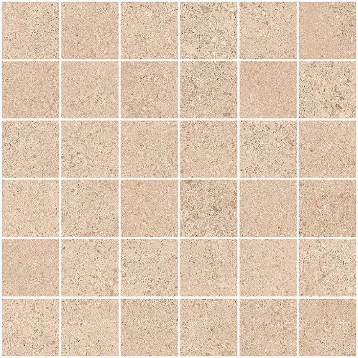 Мозаика Sant Agostino Logico Mosaico Sand CSAMLOSA30, цвет бежевый, поверхность матовая, квадрат, 300x300