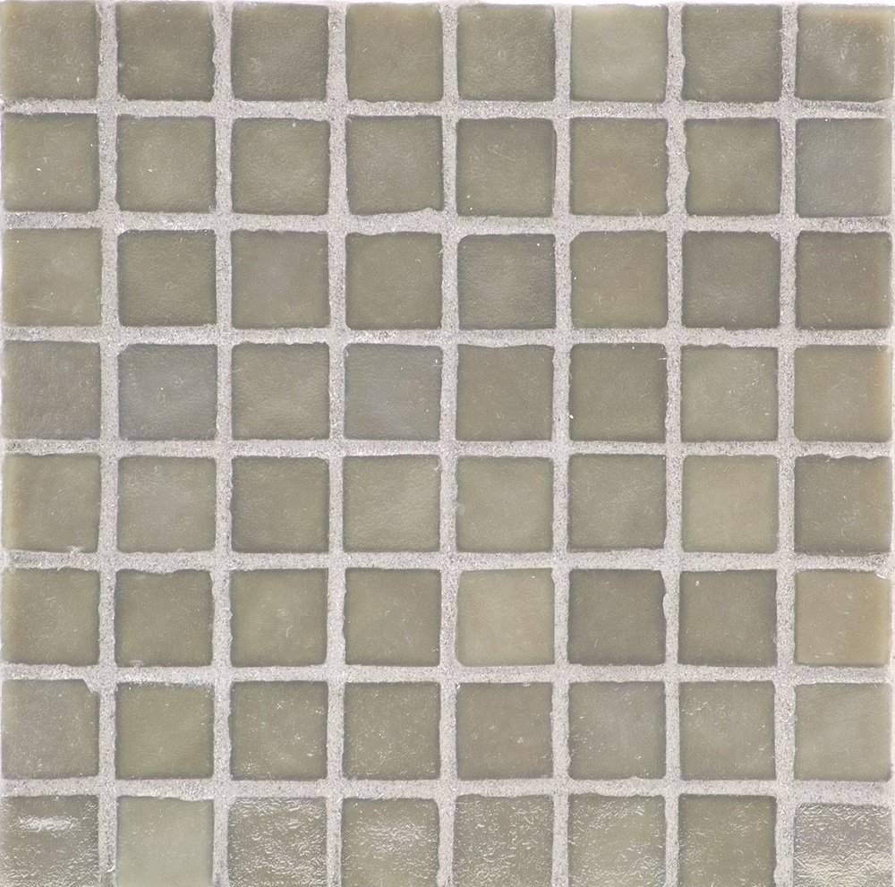 Мозаика Terratinta Vetri 5 Clay BBMN407, цвет серый, поверхность матовая, квадрат, 310x310