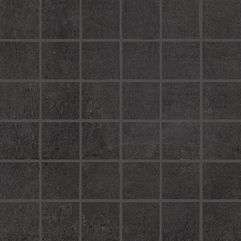 Мозаика Floor Gres Floortech Floor 9.0 (5X5) Mos.Soft 738975, цвет чёрный, поверхность матовая, квадрат, 300x300
