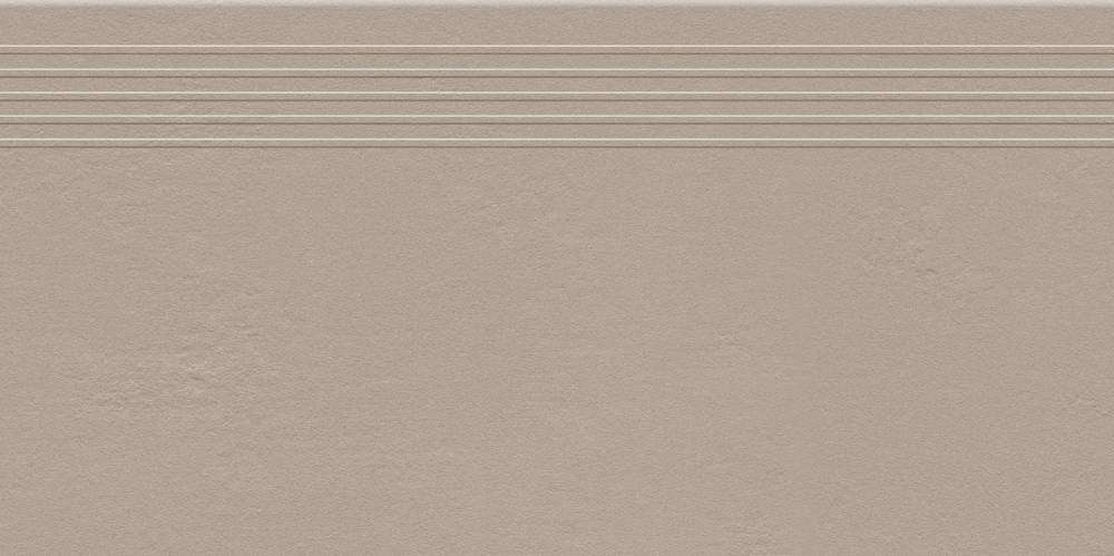 Ступени Tubadzin Industrio Beige Mat, цвет бежевый, поверхность матовая, прямоугольник, 296x598