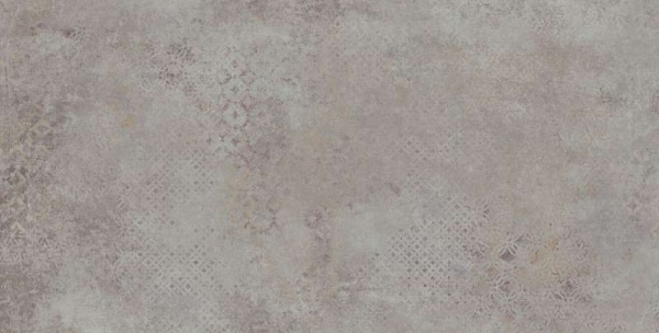 Керамогранит Pamesa AT. Alpha Beat Gray, цвет серый, поверхность матовая, прямоугольник, 600x1200