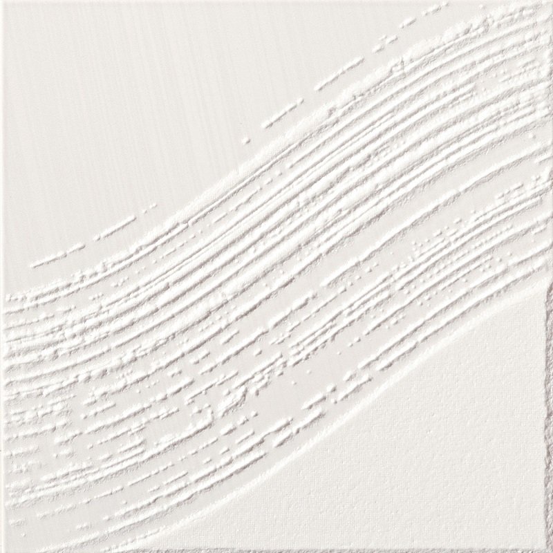 Декоративные элементы Tubadzin D-Brass White Mix, цвет белый, поверхность глянцевая, квадрат, 148x148