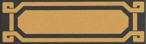 Бордюры Grazia Old England List Black Leeds OELDB2, цвет разноцветный, поверхность матовая, прямоугольник, 60x200