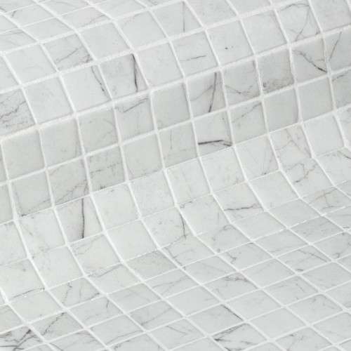 Мозаика Ezarri Zen Carrara 50, цвет серый, поверхность матовая, квадрат, 365x365