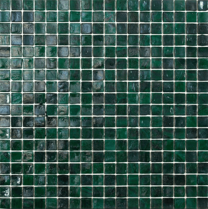 Мозаика Art & Natura Classic Eva 4, цвет зелёный, поверхность глянцевая, квадрат, 295x295