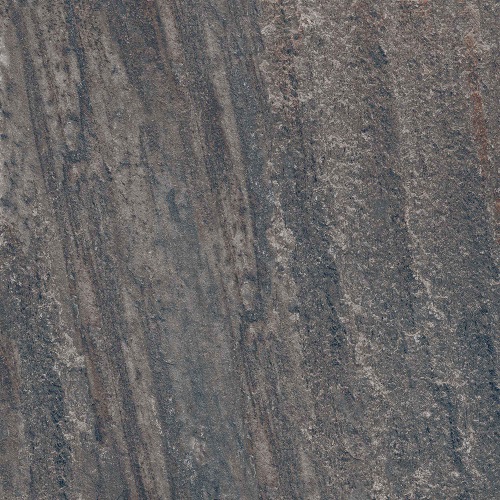 Керамогранит Estima Rock Coal RC03 Неполированный 40,5x40,5x8 37139, цвет чёрный, поверхность матовая, квадрат, 405x405
