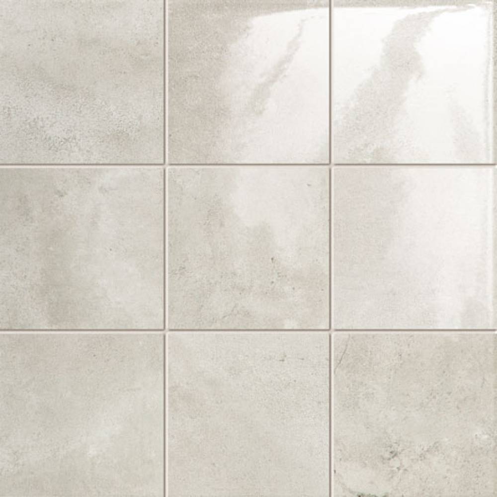 Мозаика Tubadzin MР-Epoxy Grey 1 Pol, цвет серый, поверхность полированная, квадрат, 298x298
