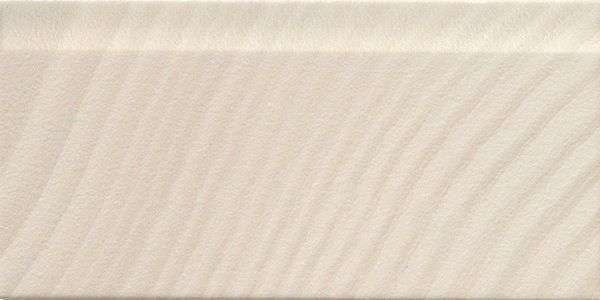 Бордюры Roberto Cavalli Agata Alzata Bianco 558813, цвет бежевый, поверхность матовая, прямоугольник, 150x300