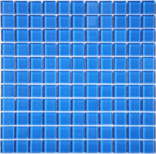 Мозаика Bonaparte Bonaparte Royal Blue, цвет синий, поверхность глянцевая, квадрат, 300x300