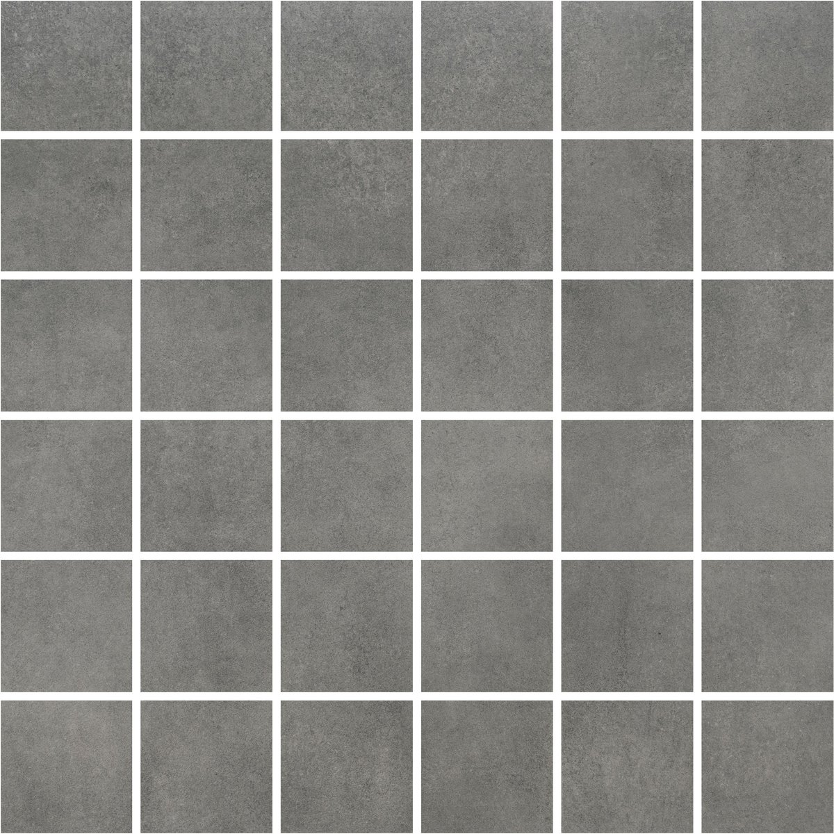 Мозаика Cerrad Mosaic Concrete Graphite, цвет серый, поверхность матовая, квадрат, 300x300