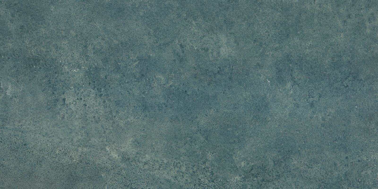 Керамогранит Provenza Vulcanika Raku Verde EFQU, цвет бирюзовый, поверхность матовая, прямоугольник, 300x600