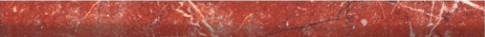 Бордюры Cinca Marmores Rupas Red Sigaro 0450/170, цвет красный, поверхность матовая, прямоугольник, 25x320