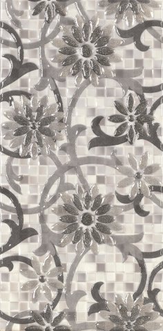 Декоративные элементы STN Ceramica Decorado Happy Gris, цвет серый, поверхность глянцевая, прямоугольник, 250x500