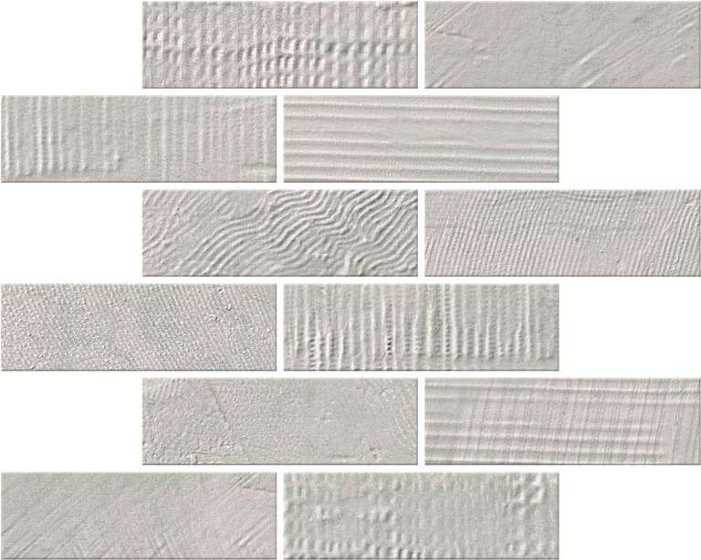 Мозаика Naxos Le Marais Bricks Grey 75107, цвет серый, поверхность матовая, квадрат, 260x260