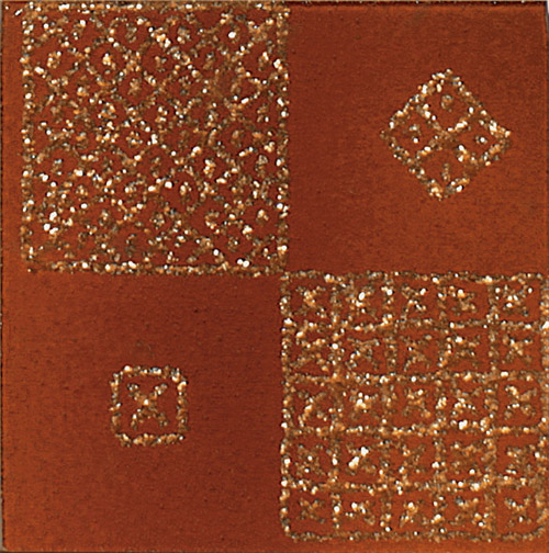 Керамическая плитка Ker-av Brera Nimbo Lacca KER-L612, цвет коричневый, поверхность матовая, квадрат, 50x50