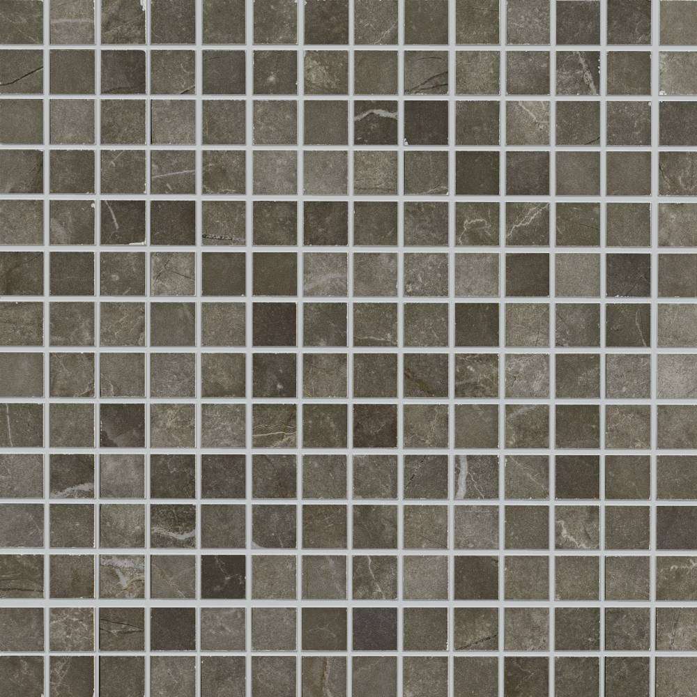 Мозаика Ricchetti Marble Boutique Mosaico Amani Lux, цвет коричневый, поверхность глянцевая, квадрат, 300x300