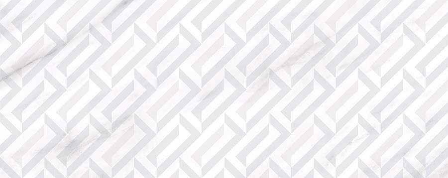Керамическая плитка Azori Alpi Geometria, цвет белый серый, поверхность матовая, прямоугольник, 201x505