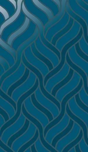 Декоративные элементы Cinca Color Line Ocean Blue Dynasty 0443/020, цвет синий, поверхность глянцевая, прямоугольник, 320x550