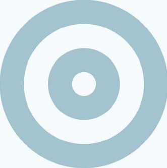 Керамогранит Heralgi Gio Circle Cold, цвет синий, поверхность матовая, квадрат, 200x200