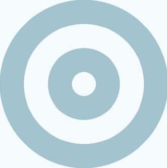 Керамогранит Heralgi Gio Circle Cold, цвет синий, поверхность матовая, квадрат, 200x200