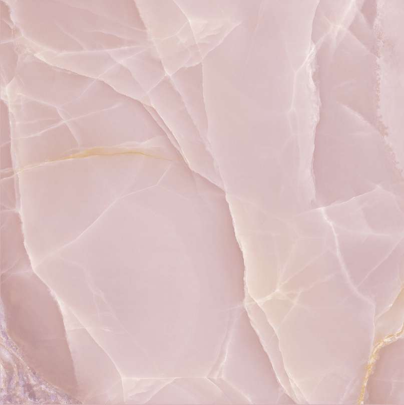 Широкоформатный керамогранит Baldocer Onyx Rose Pulido, цвет розовый, поверхность полированная, квадрат, 1200x1200