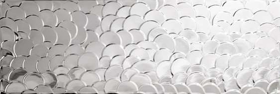 Декоративные элементы Aparici Nordic Silver Shell, цвет металлик, поверхность глянцевая, квадрат, 298x895