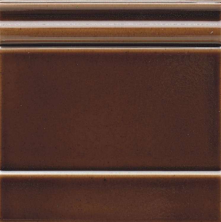 Бордюры Grazia Epoque Zoccolo Epoque D.Caramel Craquele ZOE7, цвет коричневый, поверхность глянцевая, квадрат, 200x200