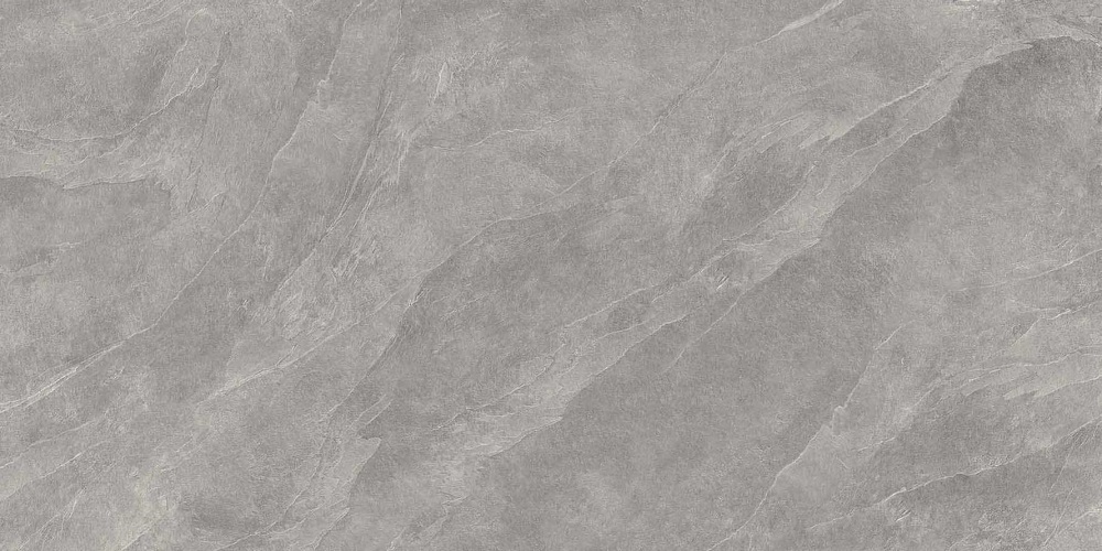 Широкоформатный керамогранит Level Stone Stuoiato Slate Grey EHV0, цвет серый, поверхность матовая, прямоугольник, 1600x3200