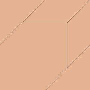 Керамогранит Mutina Tierras Blush Trio PUTM06, цвет бежевый, поверхность матовая, квадрат, 1200x1200