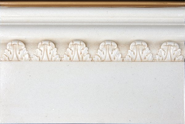 Бордюры Infinity Vaticano Zocalo, цвет белый, поверхность глянцевая, прямоугольник, 200x300