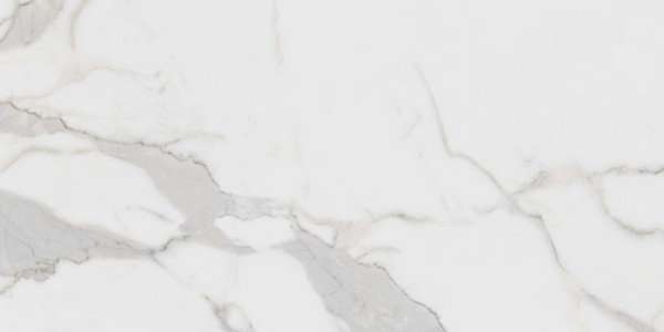 Керамогранит Royal Tile Calacata Polished, цвет белый, поверхность полированная, прямоугольник, 600x1200