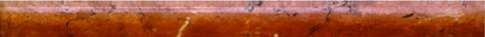 Бордюры Cinca Marmores Alicante Red Sigaro 0450/081, цвет терракотовый, поверхность матовая, прямоугольник, 25x320