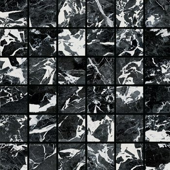 Мозаика Imola The Room MK.GRA AN6 30, цвет чёрно-белый, поверхность матовая, квадрат, 300x300