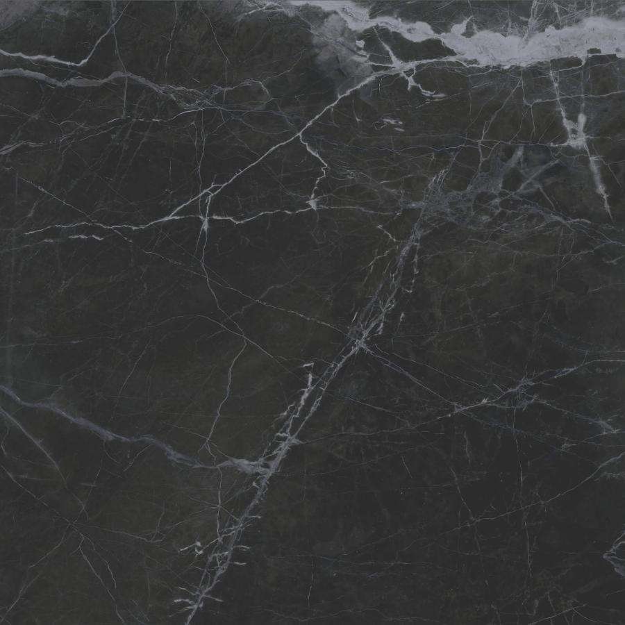Керамогранит Fanal New Ice Black Nplus, цвет чёрный, поверхность полированная, квадрат, 900x900