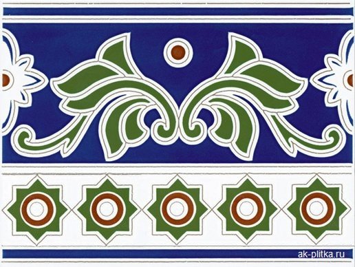 Бордюры Ribesalbes Jerez Cenefa, цвет разноцветный, поверхность матовая, прямоугольник, 150x200