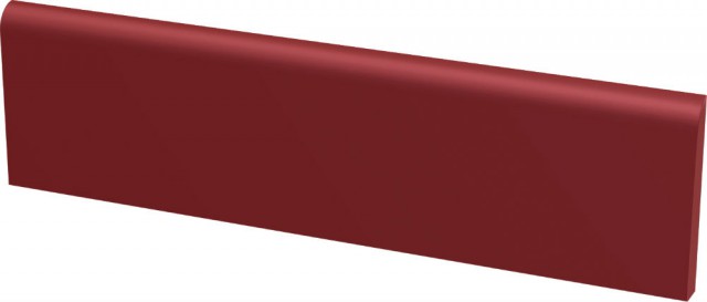 Бордюры Paradyz Natural Rosa Цоколь, цвет терракотовый, поверхность матовая, прямоугольник, 81x300