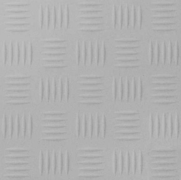 Керамогранит Уральский гранит UF002 Flutted (Рифленый 12мм), цвет серый, поверхность матовая 3d (объёмная), квадрат, 300x300