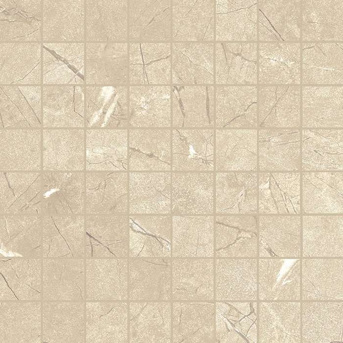 Мозаика Italon Charme Extra Arcadia Mosaico Lux 610110000343, цвет бежевый, поверхность полированная, квадрат, 292x292