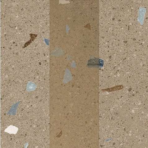 Декоративные элементы Arcana Croccante Eclair Nuez 8070, цвет коричневый, поверхность матовая, квадрат, 200x200
