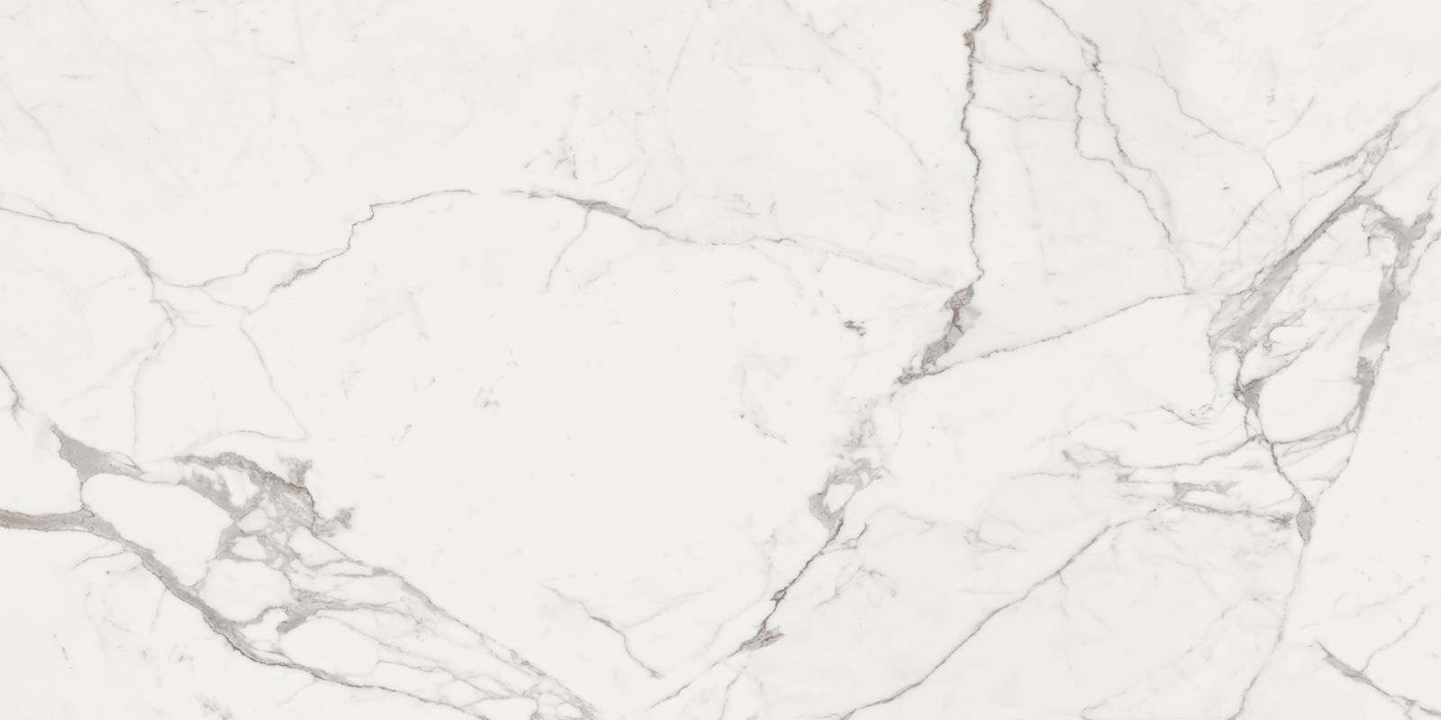 Широкоформатный керамогранит Marazzi Italy Grande Marble Look Statuario Book Match B Lux M0NW, цвет белый, поверхность полированная, прямоугольник, 1200x2400